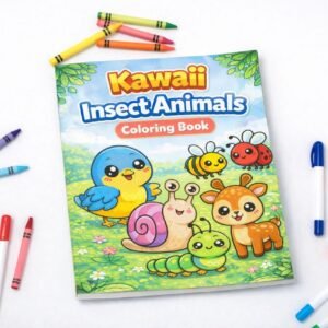 INSECT ANIMAL PETS COLORING BOOK